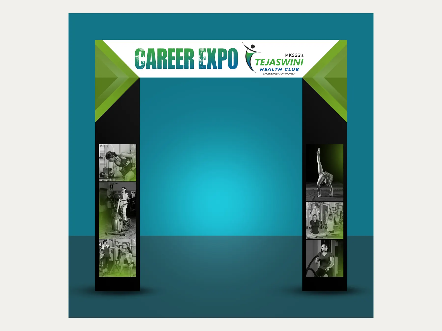 Tejaswini career expo entrance gate