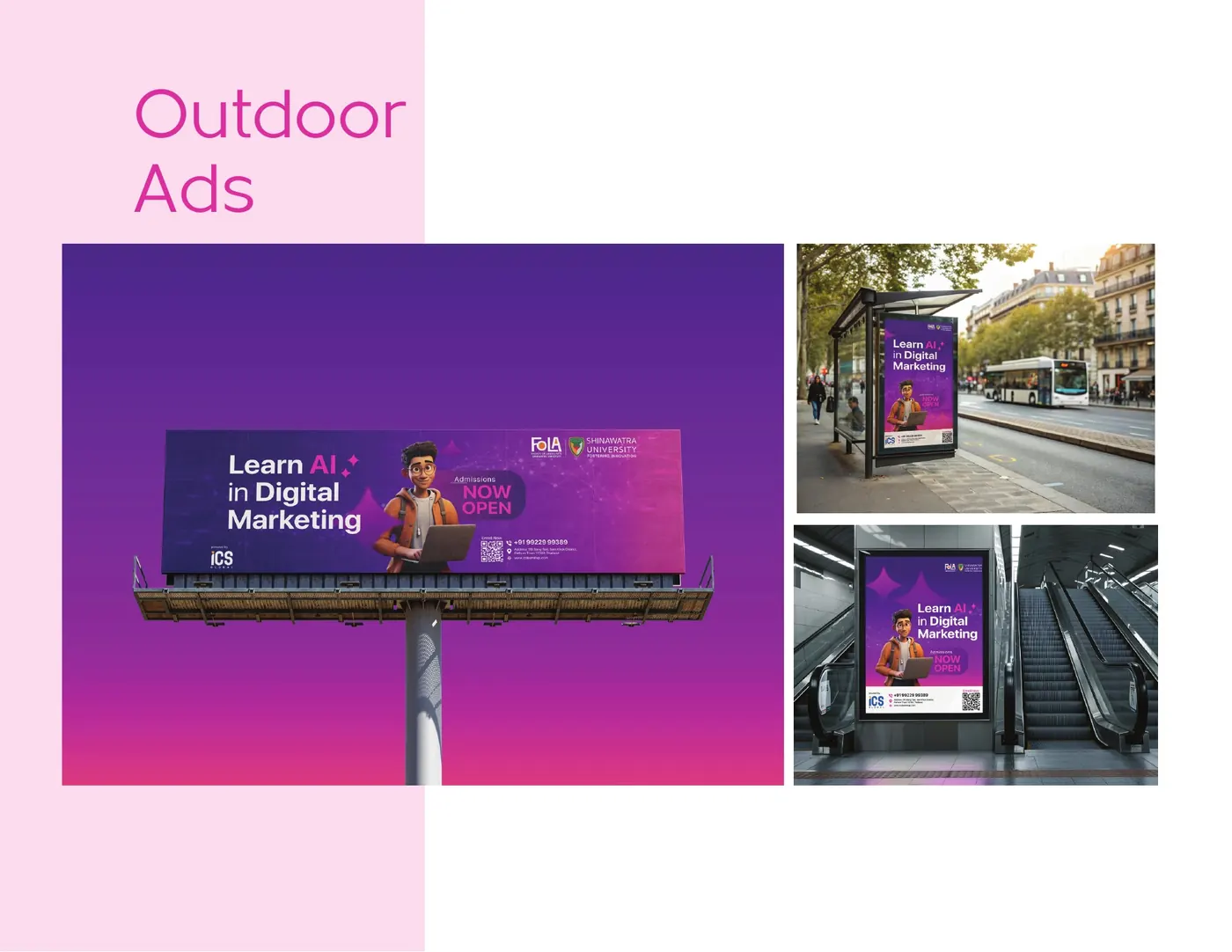 Outdoor ads