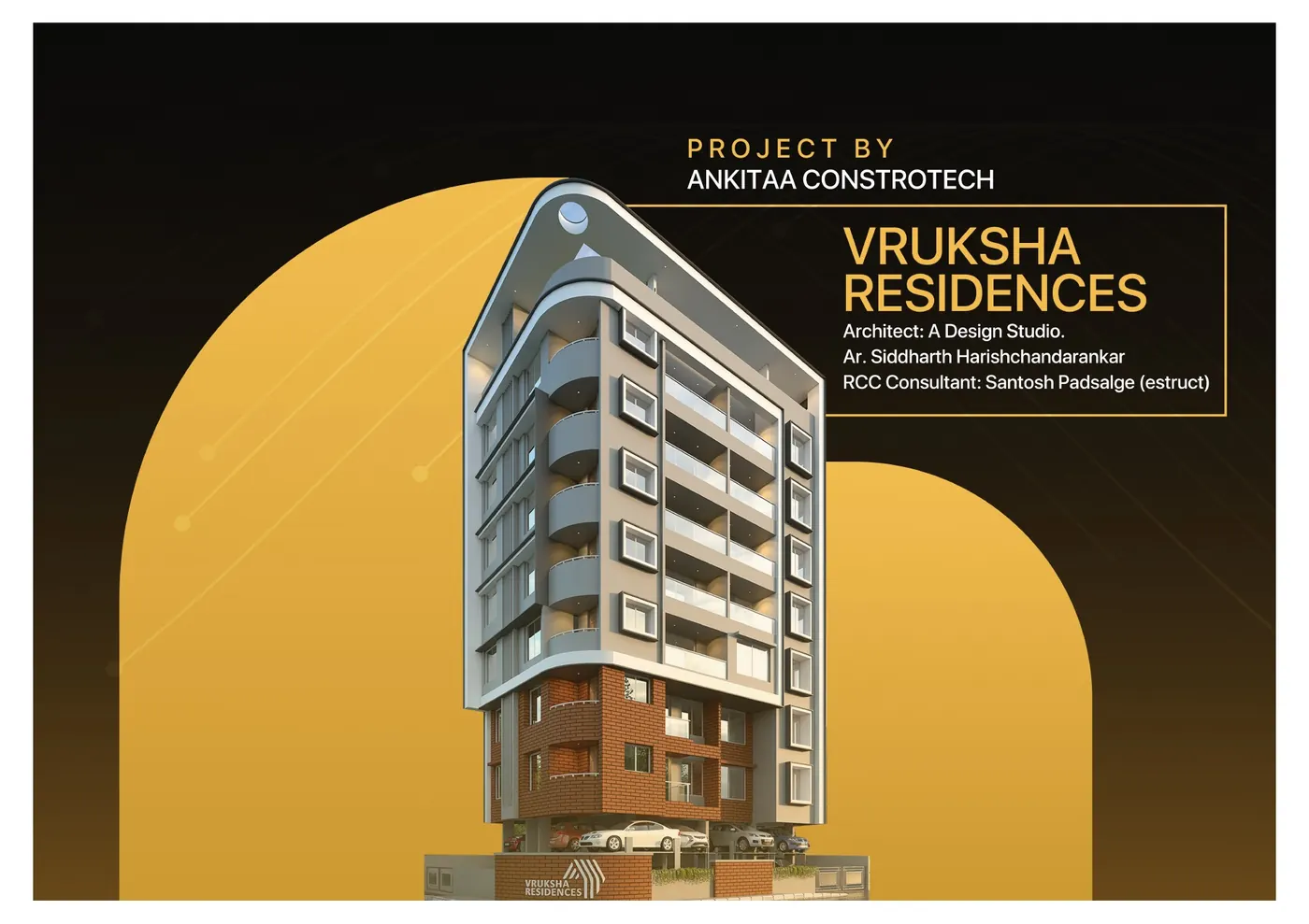 Ankitaa Constrotech brochure spread