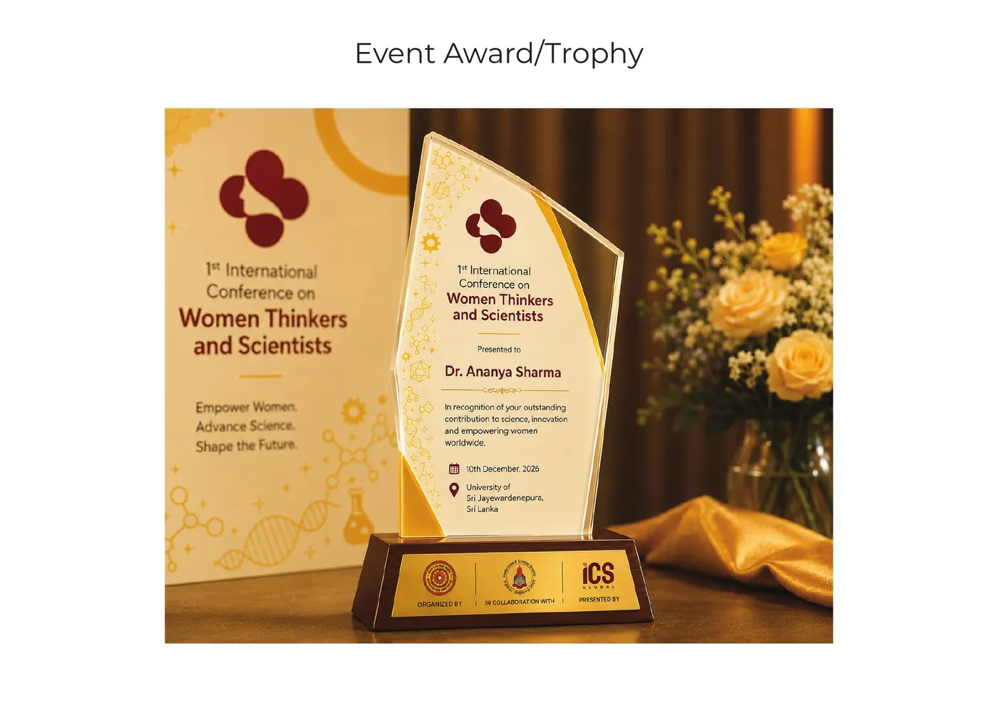 Award trophy