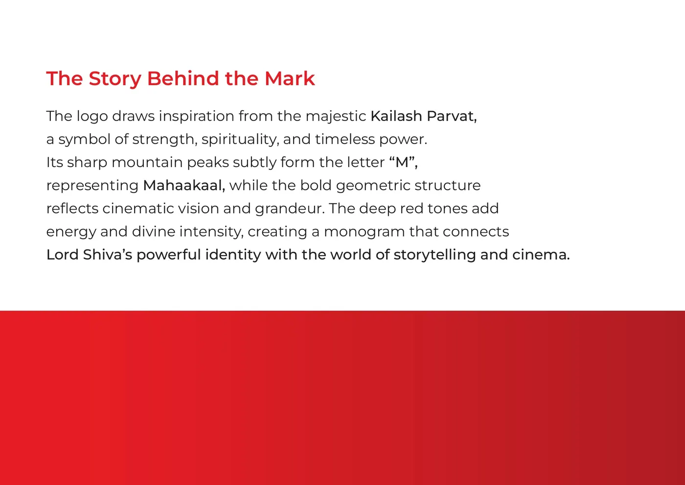 The story behind the mark