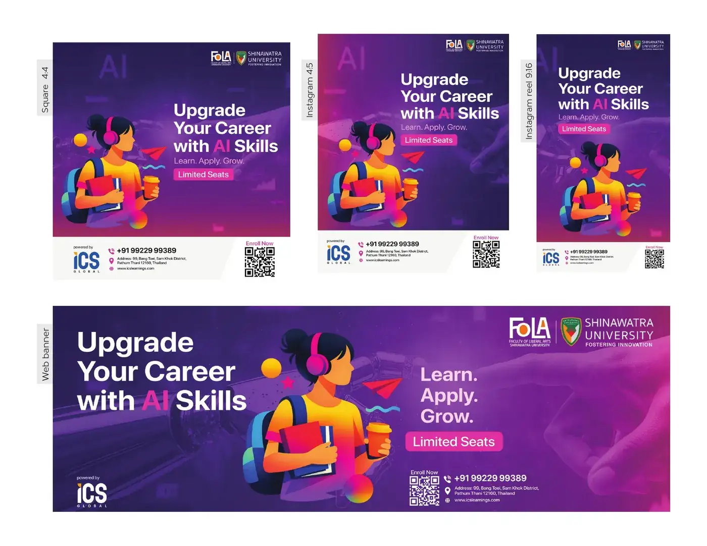 Course banners