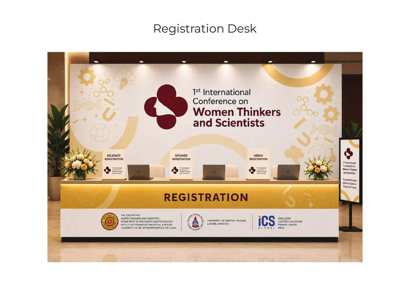 Registration desk